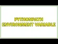 Ubuntu PYTHONPATH environment variable