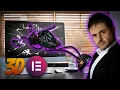 Next-Level Web Design 3D Model Backgrounds for Elementor with Three js WordPress Tutorial