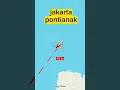 Download Lagu jakarta pontianak #shorts #flight #indonesia