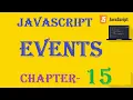 Events - JavaScript Tutorial