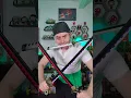 Zoro Cosplay from One Piece! 3 Sword Style!! #onepiece #shorts #zoroonepiece