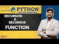 Recursion in python Recursive function in python