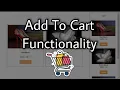 Add To Cart Functionality HTML CSS JavaScript