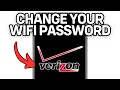 How To Change Your Verizon Wifi Password Full Guide 2025