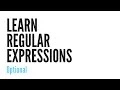Learn Regular Expressions Optional