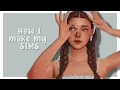How I make my SIMS - The Sims 4 CAS
