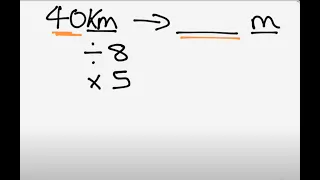 Converting kilometers to miles and miles to kilometers Two different mental strategies