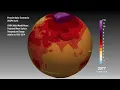CMIP6 Multi-Model MeanTemperature at 2 Meter scenario SSP5-8 5 compared to the base period 1995-2014