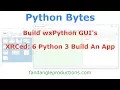 XRCed 6 Build A wx App On Python 3 Windows 10