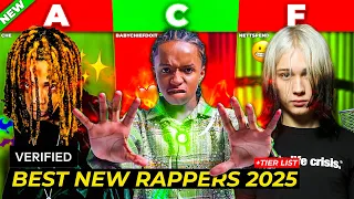 BEST NEW RAPPERS 2025 (+ TIER LIST)