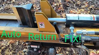 Fix the auto return function on your log splitter Easy