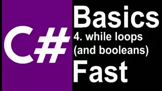 c basics fast 4 while true loops and booleans with worked example