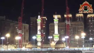 اذان رهيب لصلاة الفجر للشيخ علي ملا من سطح الحرم المكي    ذوالحجة     ه  دندنها