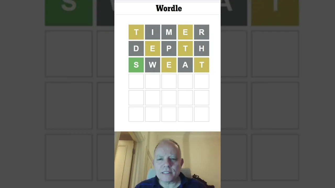 Wordle in a Minute - Hard Mode 30th March 2022