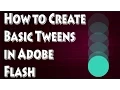Adobe Flash Tutorial - How to Tween