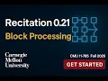 0 21 Block Processing