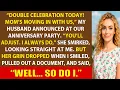 Download Lagu After My Husband Announced My Mother-In-Law’s Move at Our Anniversary — I Dropped a Family Surprise…