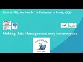 Migrate Oracle 19c Database to PostgreSQL 13 1 Database