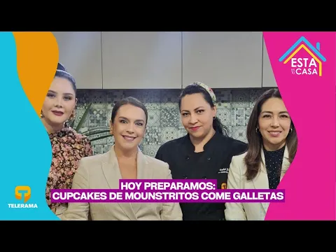 Hoy preparamos: Cupcakes de mounstritos come galletas