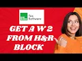 How to get a W 2 from H R Block 2025 Lost your W 2 Here how to retrieve it in minutes I DOUBLE Z