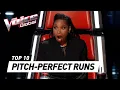 Download Lagu PITCH-PERFECT RUNS made the Coaches' JAWS DROP on The Voice