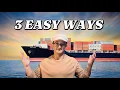 3 EASIEST WAYS TO BECOME A MERCHANT MARINE