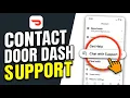 HOW TO CONTACT DOORDASH SUPPORT 2026 QUICKLY