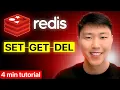 Redis CLI Tutorial for Beginners Learn SET GET DEL in Under 4 Minutes