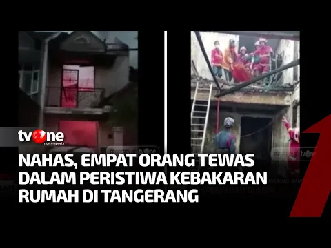 Satu Unit Rumah Hangus Terbakar, 4 Orang Penghuni Tewas