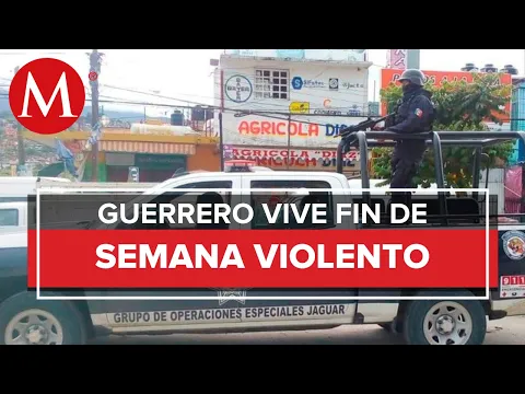 Download MP3 Guerrero reporta jordana violenta entre accidentes e incendio de locales en Chilpancingo