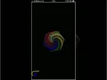 Python Turtle Design Rainbow Benzene