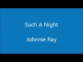 Johnnie Ray 'Such A Night' 1954 78 rpm