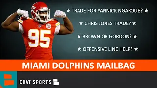 Download Miami Dolphins Rumors Mailbag: Chris Jones Trade Antonio Brown Josh Gordon Yannick Ngakoue Trade MP3