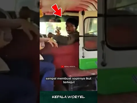 Viral‼️Ibu-Ibu Ketakutan Saat Naik Angkot! 😱
