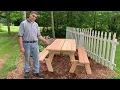 Picnic Table Bench Combo