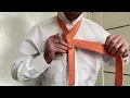 How to tie a tie (for Beginners)