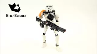 Lego Star Wars 75531 Stormtrooper Commander - Lego Speed Build