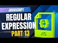 JavaScript RegEx Character Classes