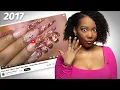 Recreating My Old 2017 Nail Design - Spiral Nails