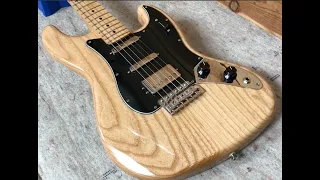 fender alternate reality sixty six full setup demo turn truss rod intonate