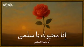 إنا محيوك يا سلمى فحيينا أبومخزوم النهشلي إلقاء أسامة الواعظ 