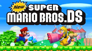 New Super Mario Bros DS HD Full Game 100 Walkthrough 