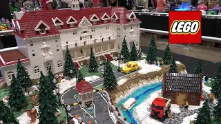 LEGO The Shining Stanley Hotel with Interior Scenes