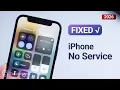 Top 6 Solutions to Fix No Service on iPhone 2026 TESTED