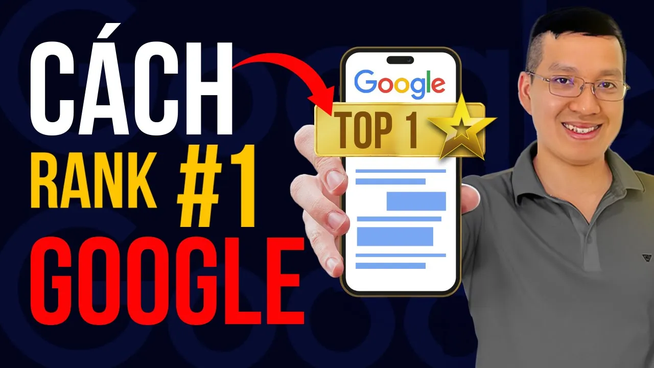 Outline Video 4 Bước đơn giản giúp SEO TOP #1 với AI - SEO Google cho người mới