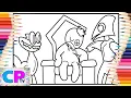 Rainbow Friends 2 Coloring Syn Cole - Cole
