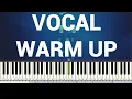 VOCAL WARM UPS 3 OCTAVES MAJOR SCALES