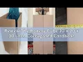 Review The Boxery Cube 10 x 10 x 10-inch Corrugated Cardboard Boxes Medium Pack of 25 for Shippin