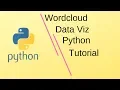 Python Reddit Wordcloud Data Visualization Tutorial