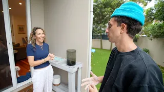 Painting a Strangers Bedroom in Australia…